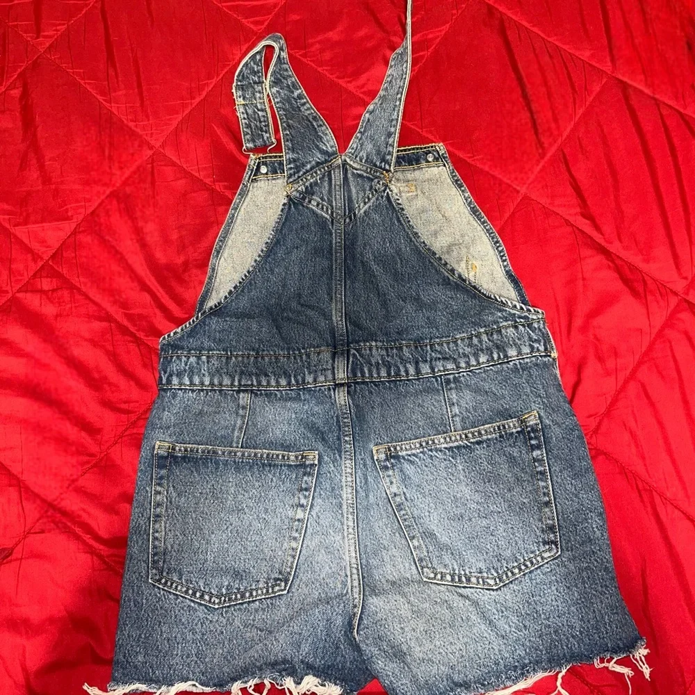 Blue Denim Overalls - Picture 2 of 4
